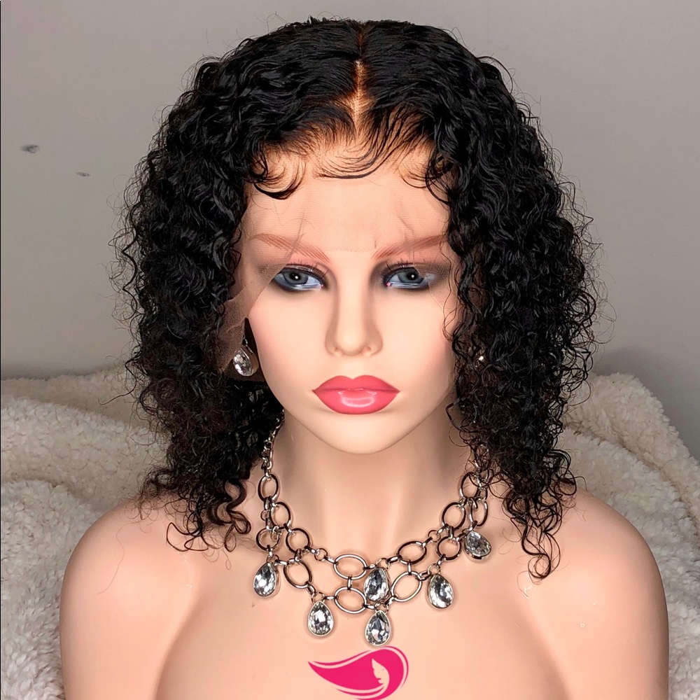 Full lace curly wig
